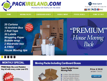 Tablet Screenshot of packireland.com